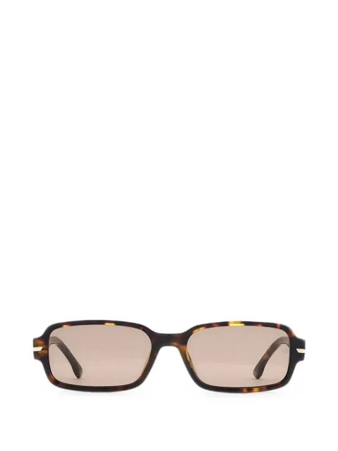 Victoria Beckham Eyewear tortoiseshell-effect rectangle-frame sunglasses