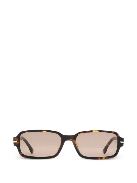 Victoria Beckham Eyewear tortoiseshell-effect rectangle-frame sunglasses
