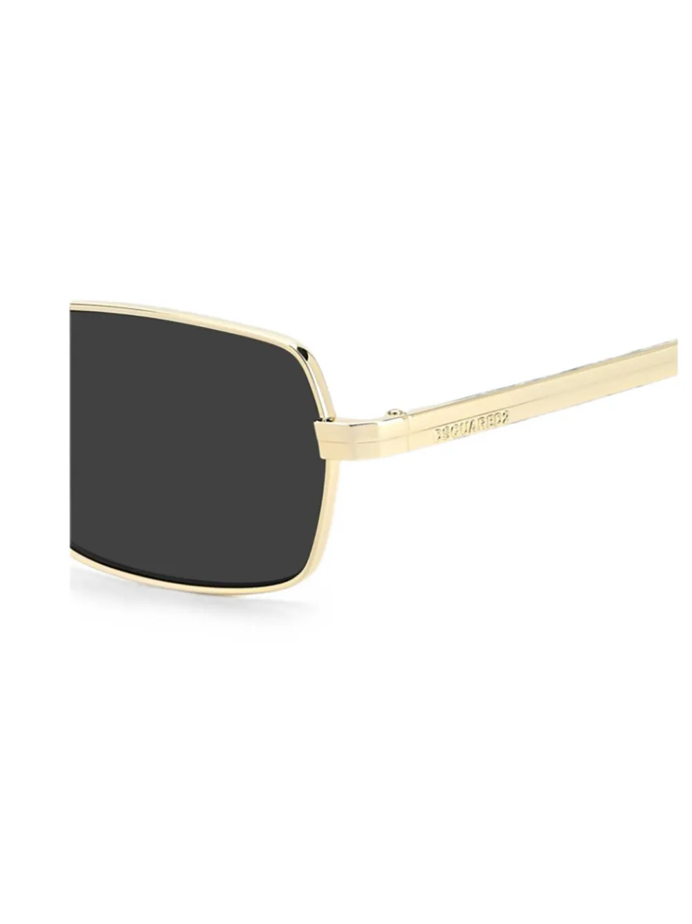 DSQUARED2 EYEWEAR Zonnebril met rechthoekig montuur Goud