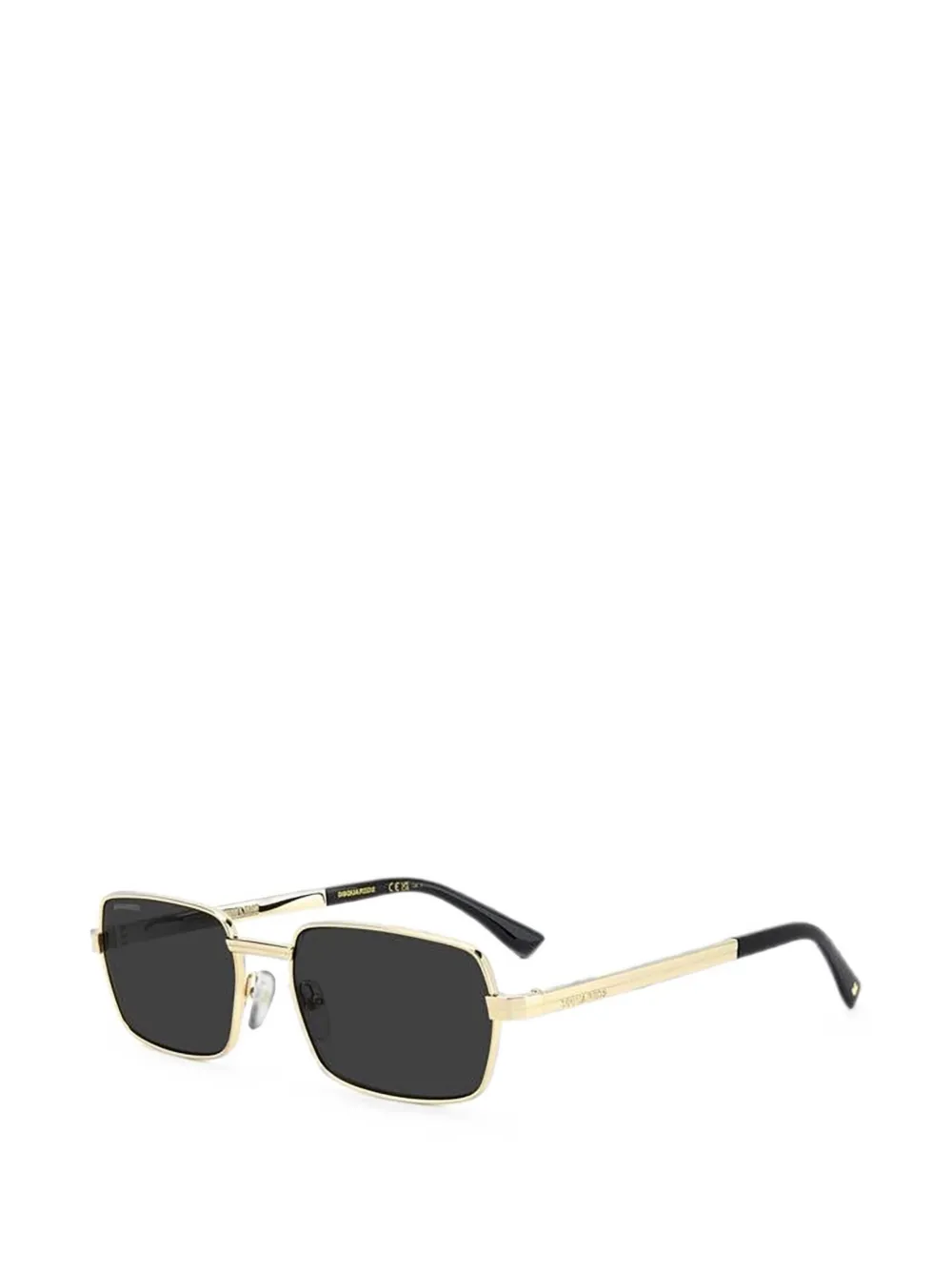 DSQUARED2 EYEWEAR Zonnebril met rechthoekig montuur Goud