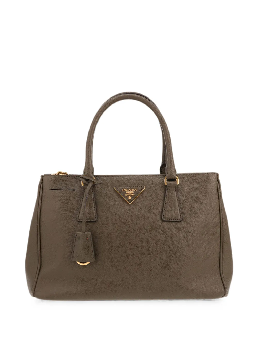 Prada Pre-Owned 2020s Galleria Saffiano leather handbag - Marrone