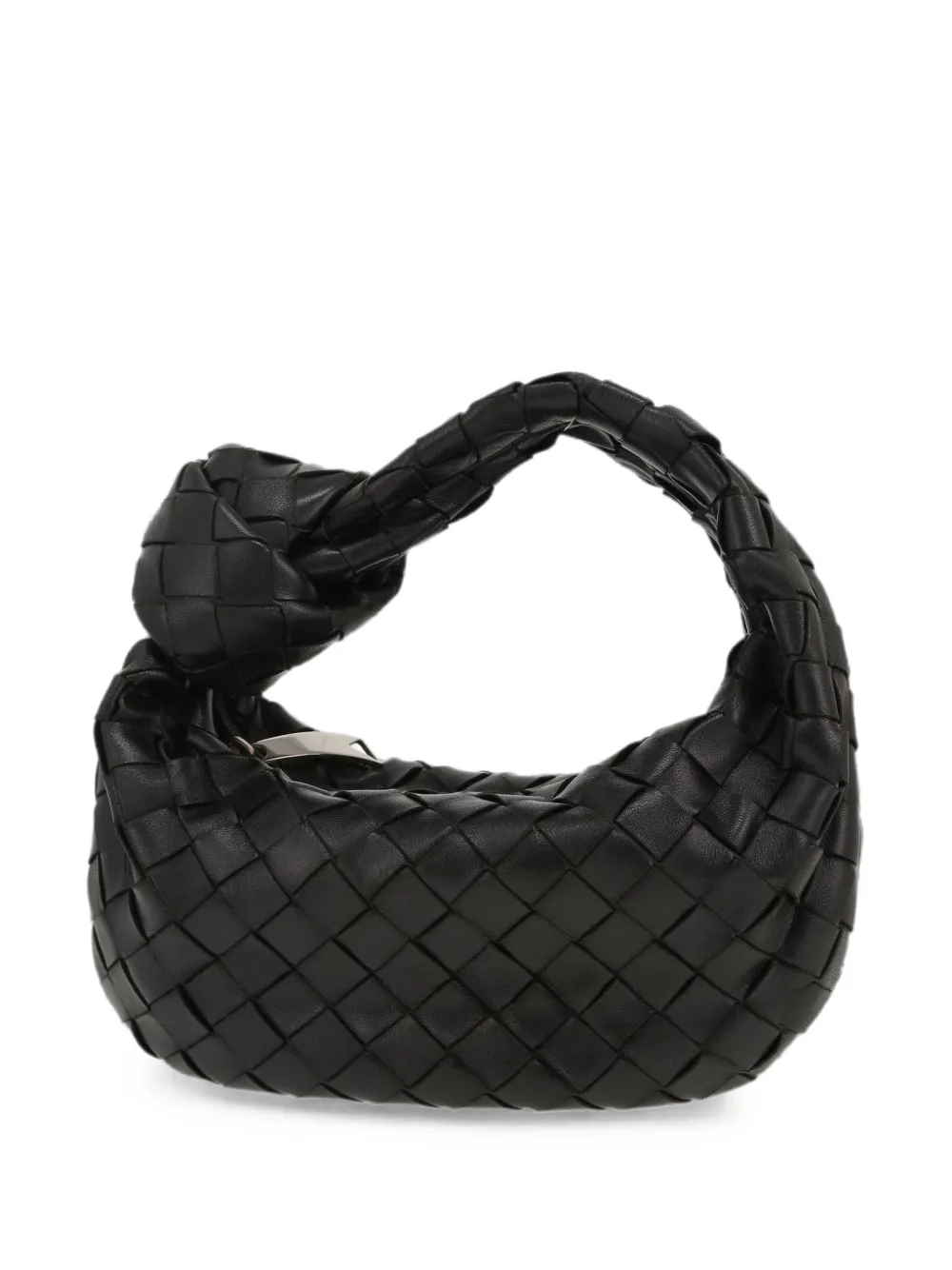 Bottega Veneta Pre-Owned 2020s Mini Jodie Intrecciato handbag - Nero