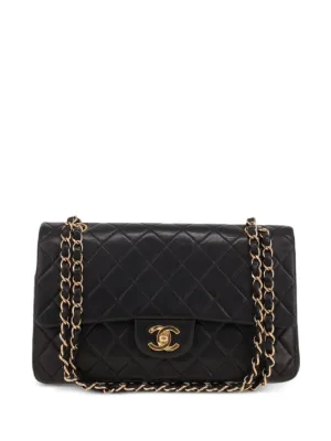 CHANEL Pre-Owned 2002 ダブルフラップ ショルダーバッグ | ブルー
