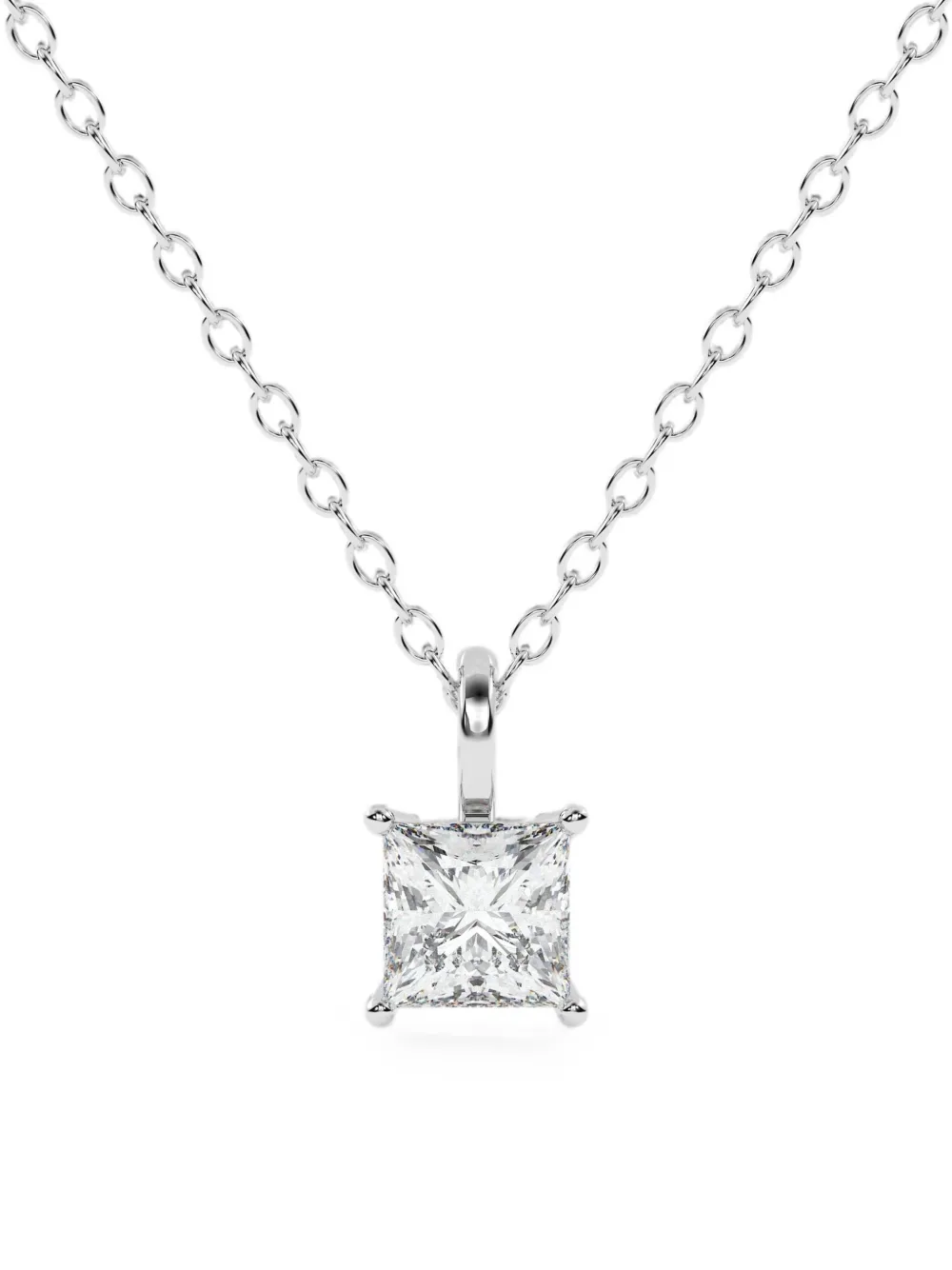 Diamond Essentials diamond pendant necklace - Silber