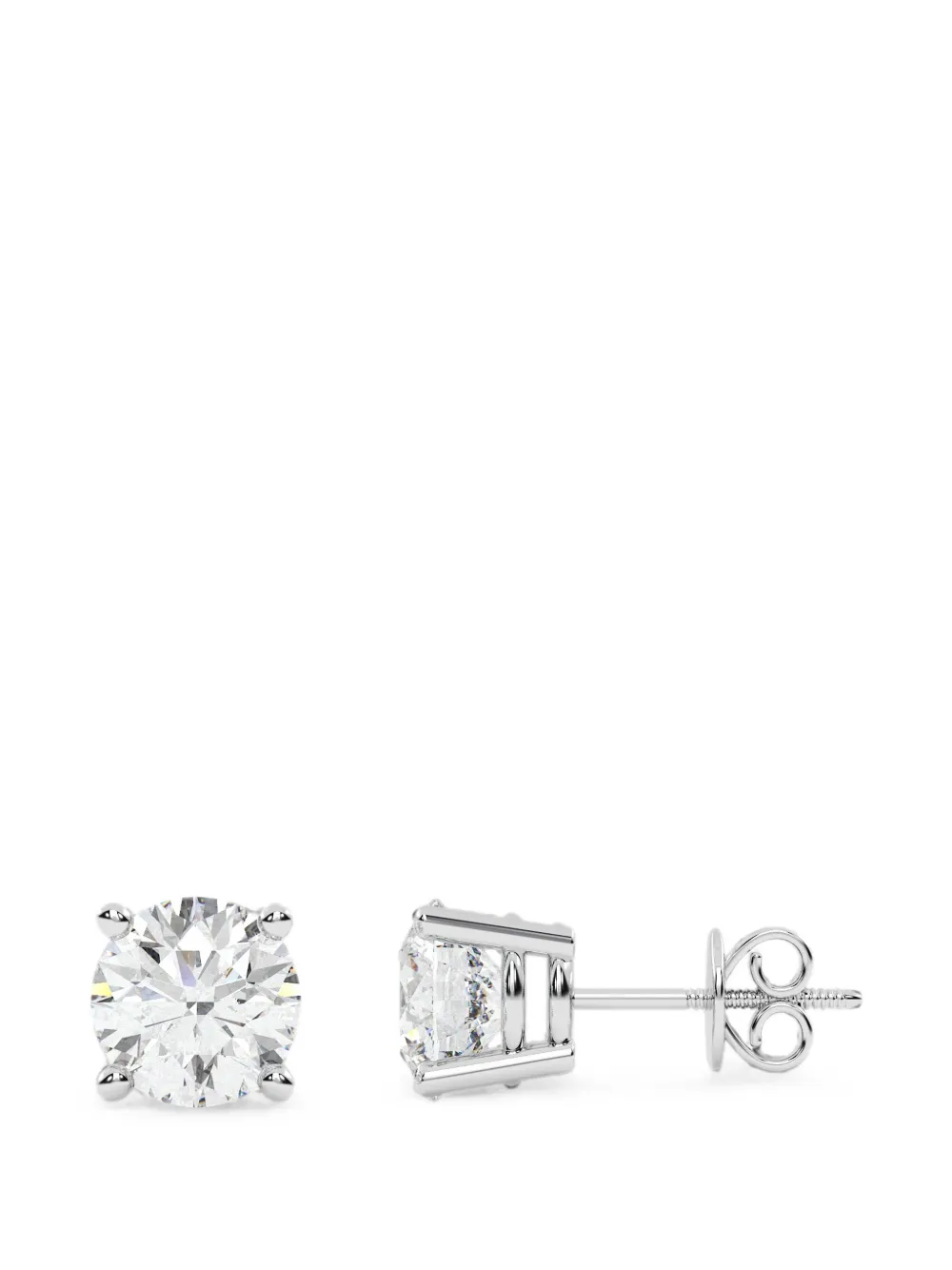 Diamond Essentials diamond stud earrings - Argento