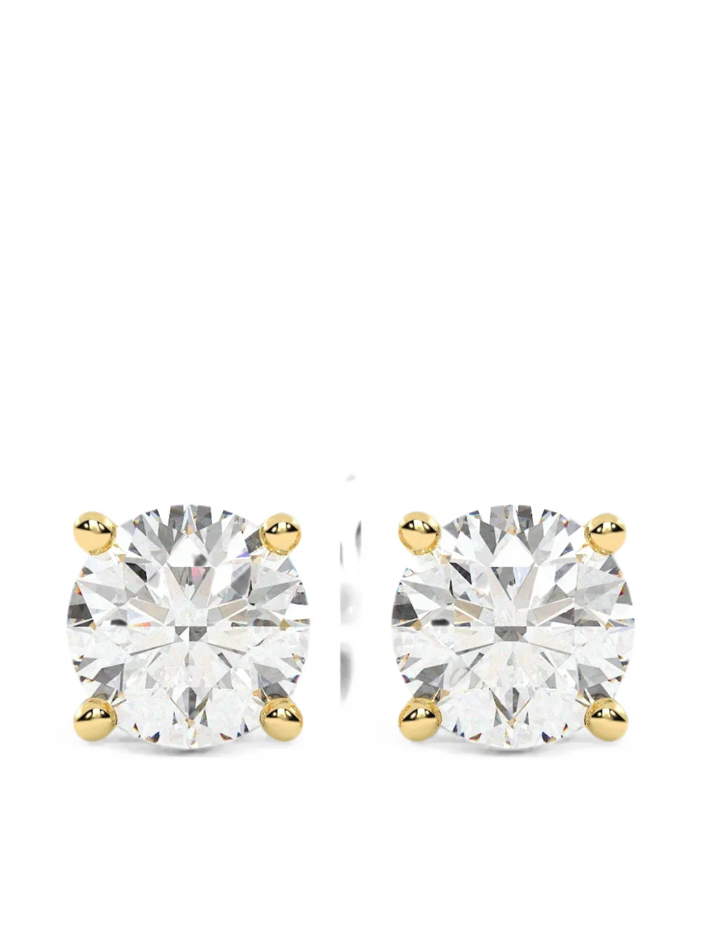 Diamond Essentials diamond stud earrings - Oro