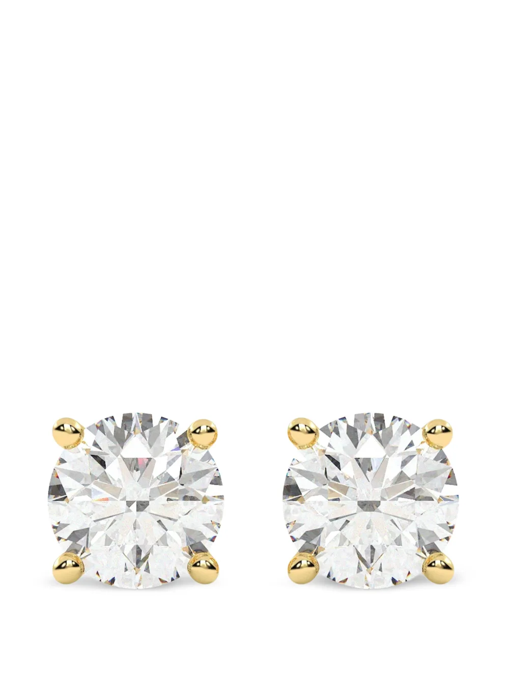 Diamond Essentials diamond stud earrings - Oro