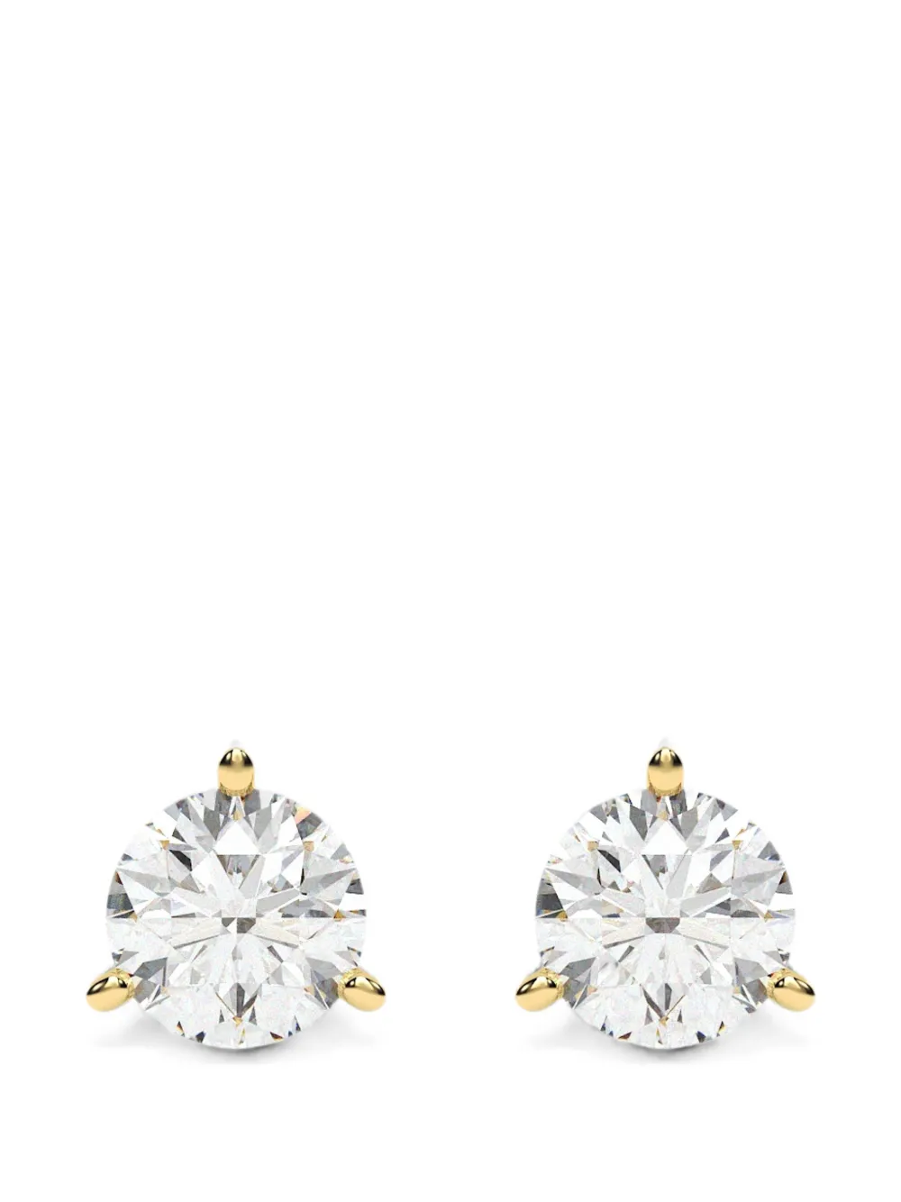 Diamond Essentials diamond stud earrings - Oro