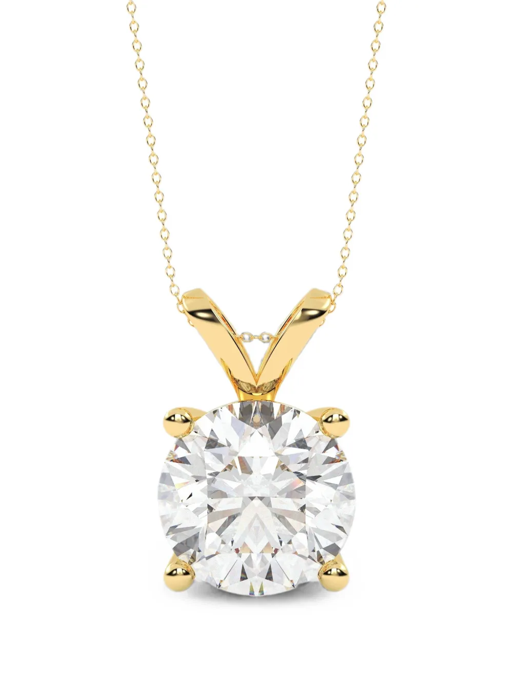 Diamond Essentials lab-grown diamond necklace - Oro