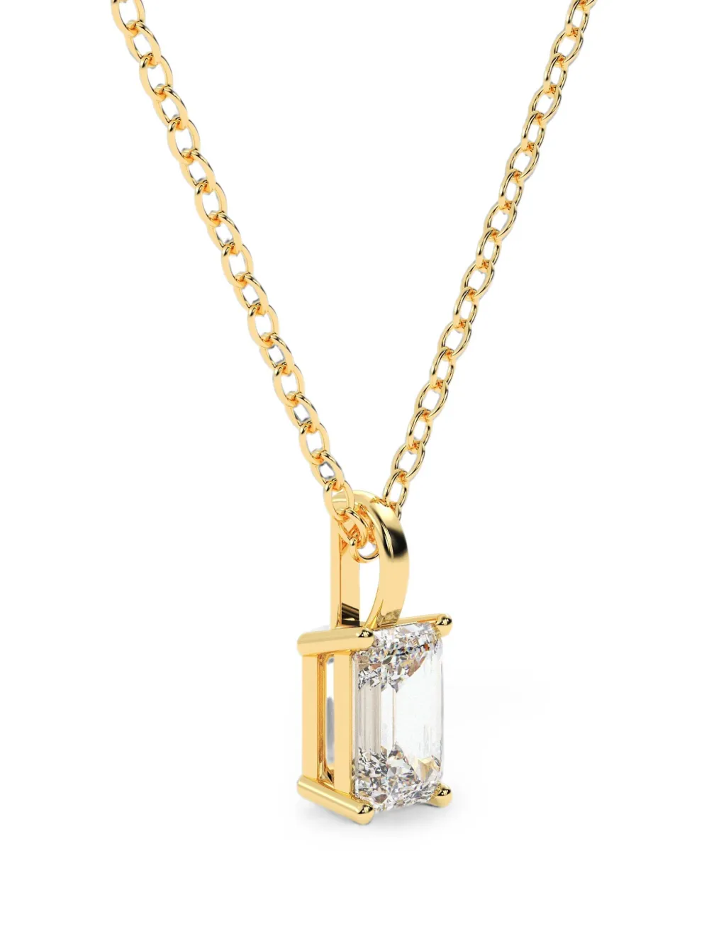 Diamond Essentials diamond solitaire necklace - Gold
