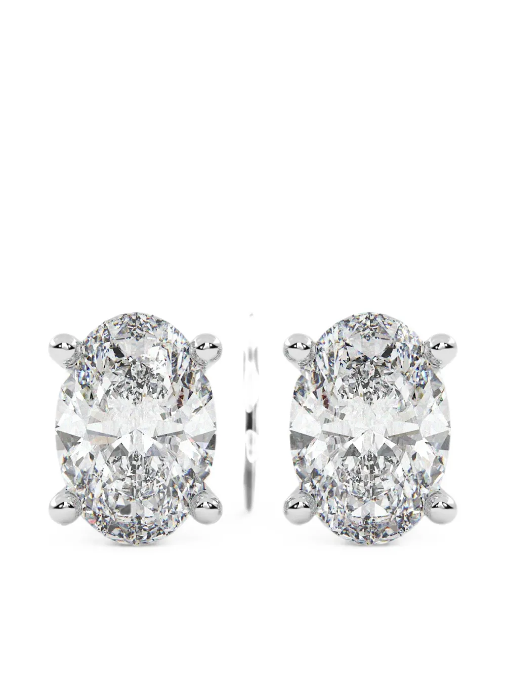 Diamond Essentials diamond stud earrings - Argento