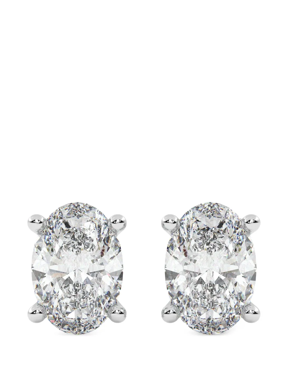 Diamond Essentials diamond stud earrings - Argento