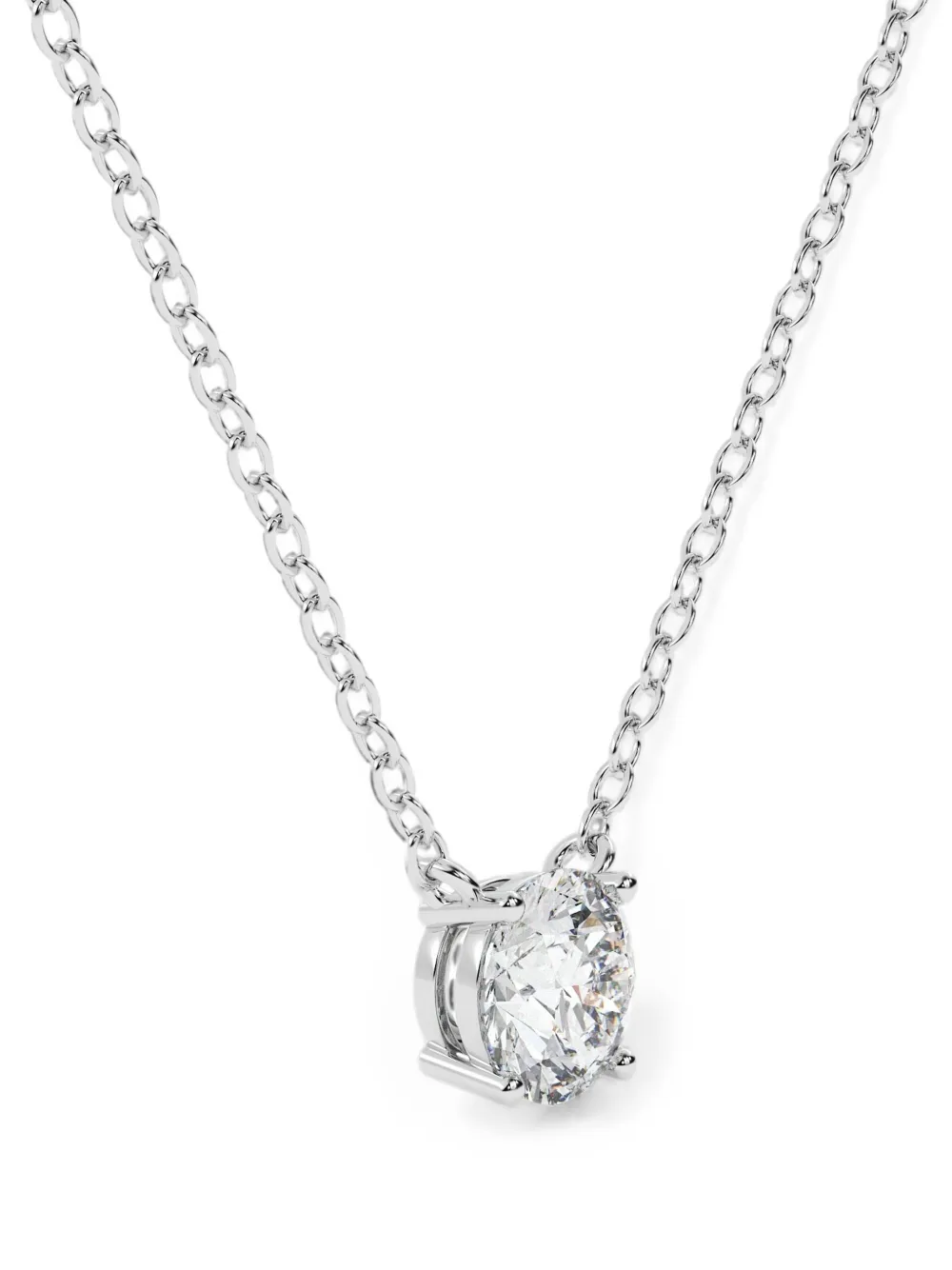 Diamond Essentials diamond solitaire necklace - Silber