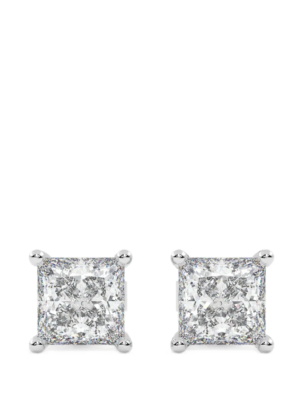 Diamond Essentials diamond stud earrings - Argento