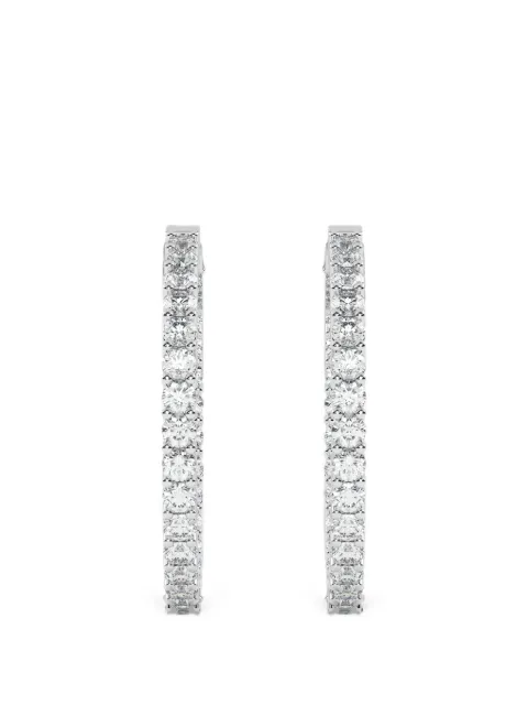 Diamond Essentials aretes con diamante de laboratorio 