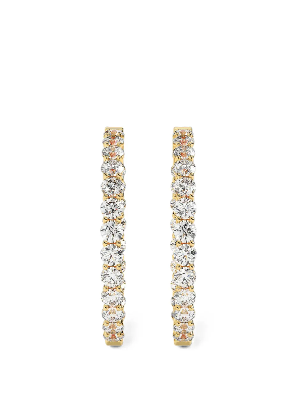 Diamond Essentials diamond hoop earrings - Oro