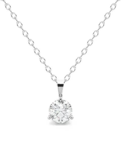 Diamond Essentials laboratory-grown diamond solitaire necklace