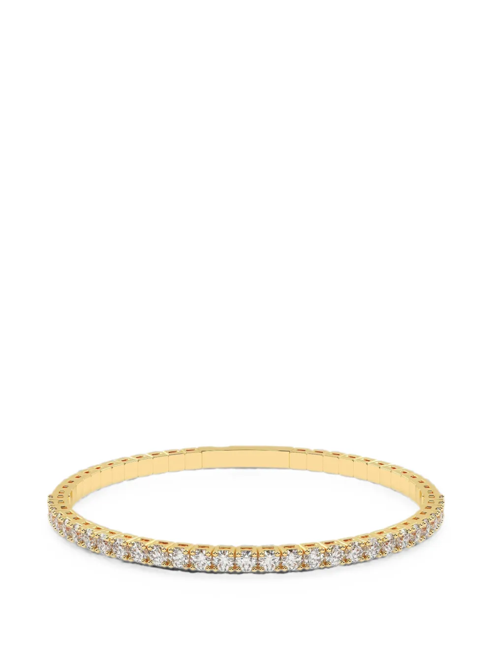 Diamond Essentials diamond flexible bangle - Oro