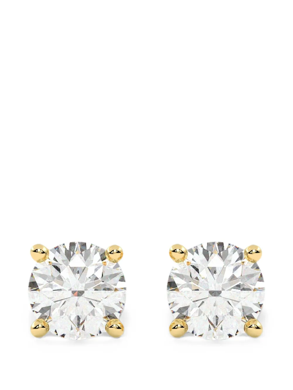 Diamond Essentials diamond stud earrings - Oro
