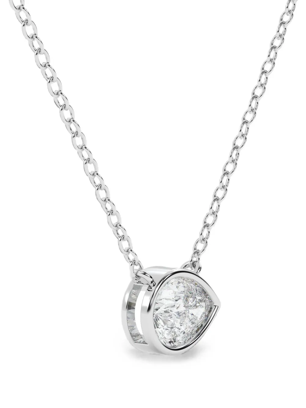 Diamond Essentials diamond-pendant necklace - Silber