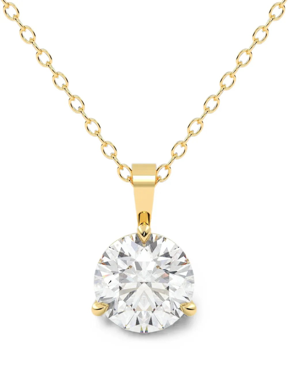 Diamond Essentials diamond-solitaire necklace - Oro