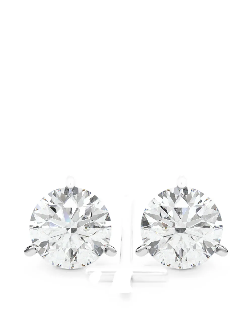 Diamond Essentials diamond-solitaire earrings - Argento