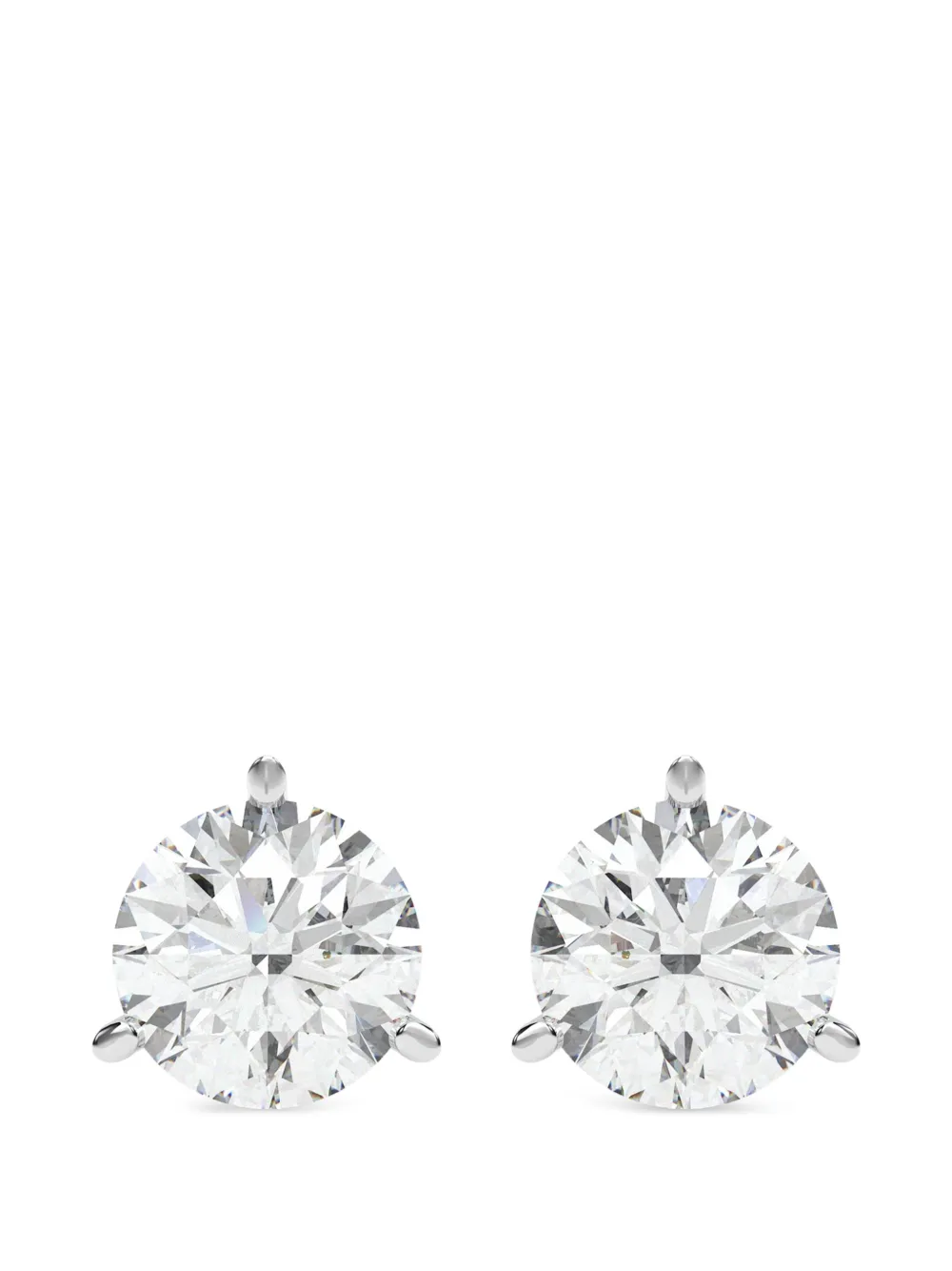 Diamond Essentials diamond-solitaire earrings - Argento