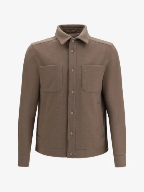 Herno chest-pockets press-stud jacket