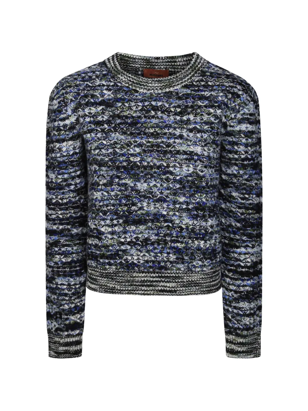 Missoni textured sweater - Blau