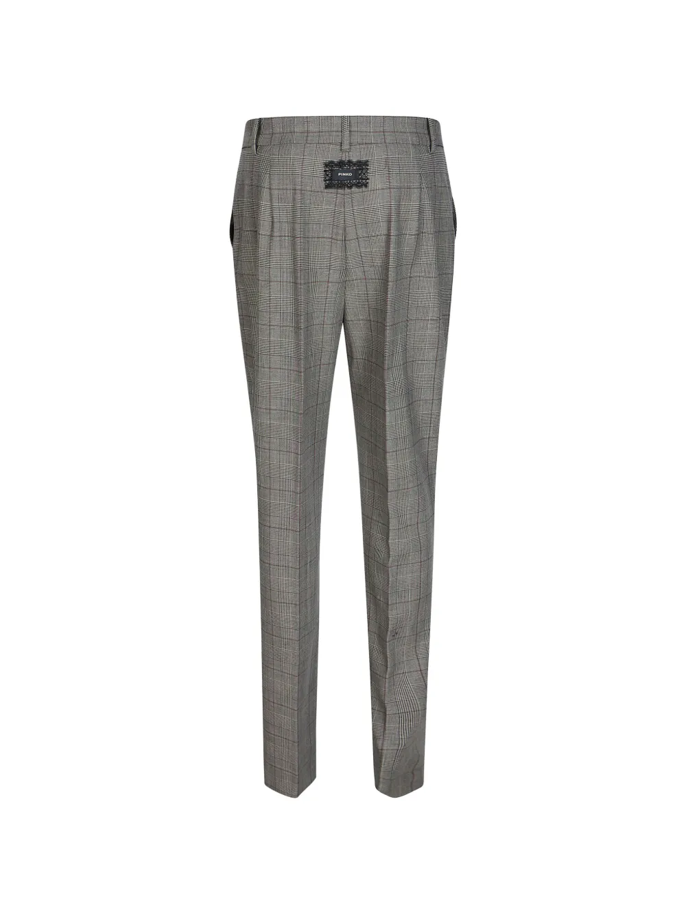 PINKO Broek met kanten patch Grijs