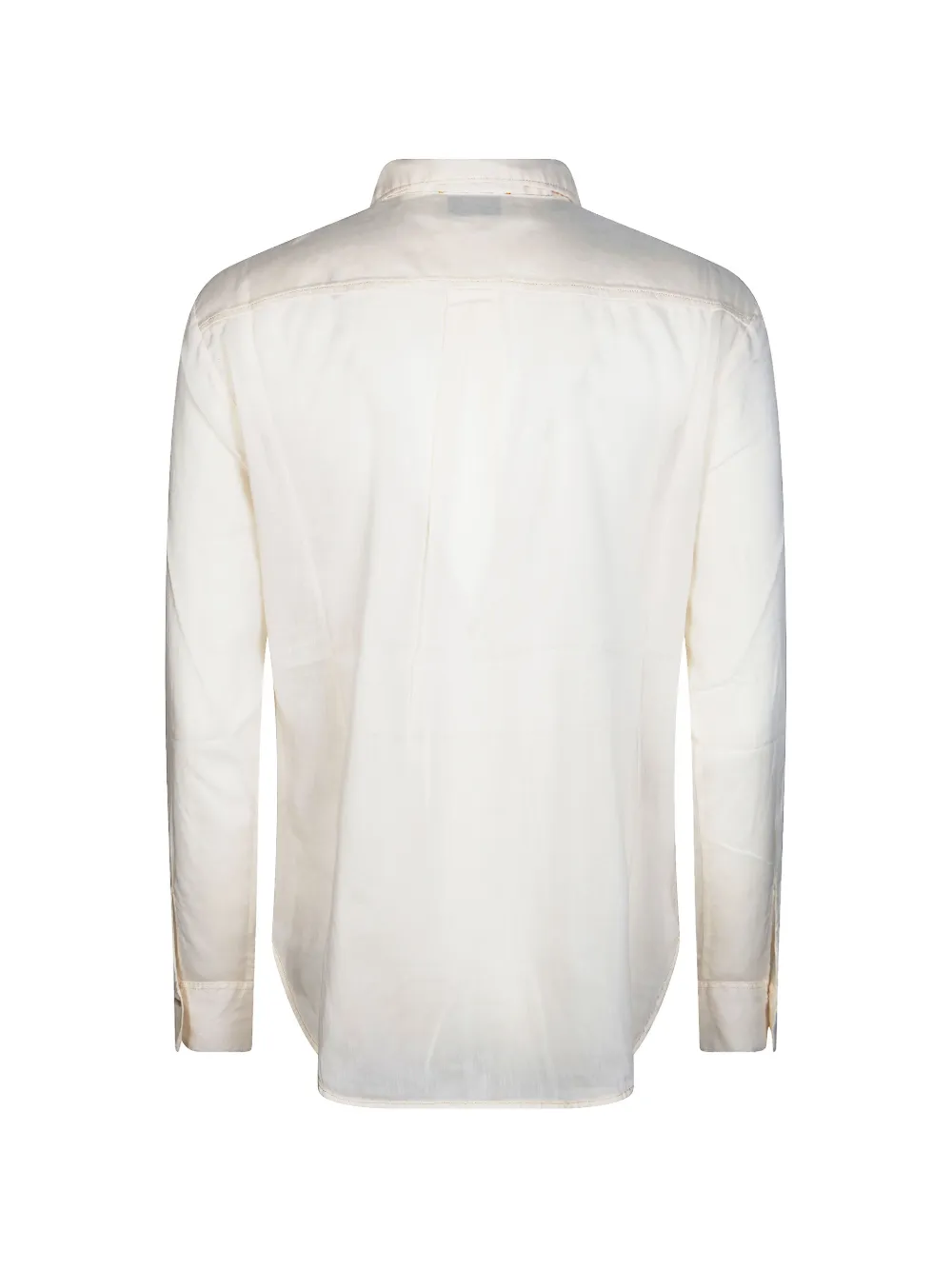 Forte Button-down katoenen overhemd Beige