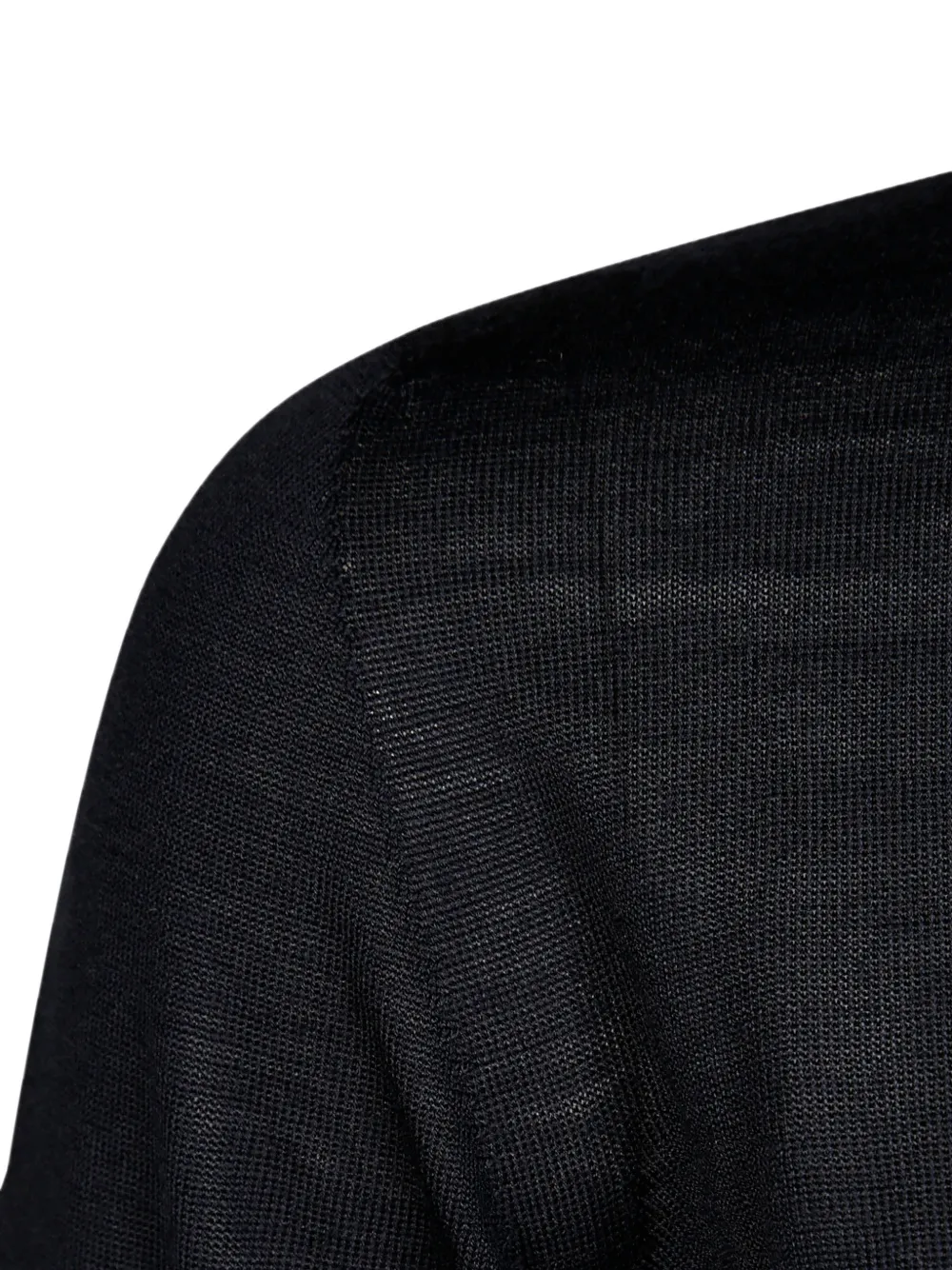 Max Mara Wollen trui met polokraag Zwart