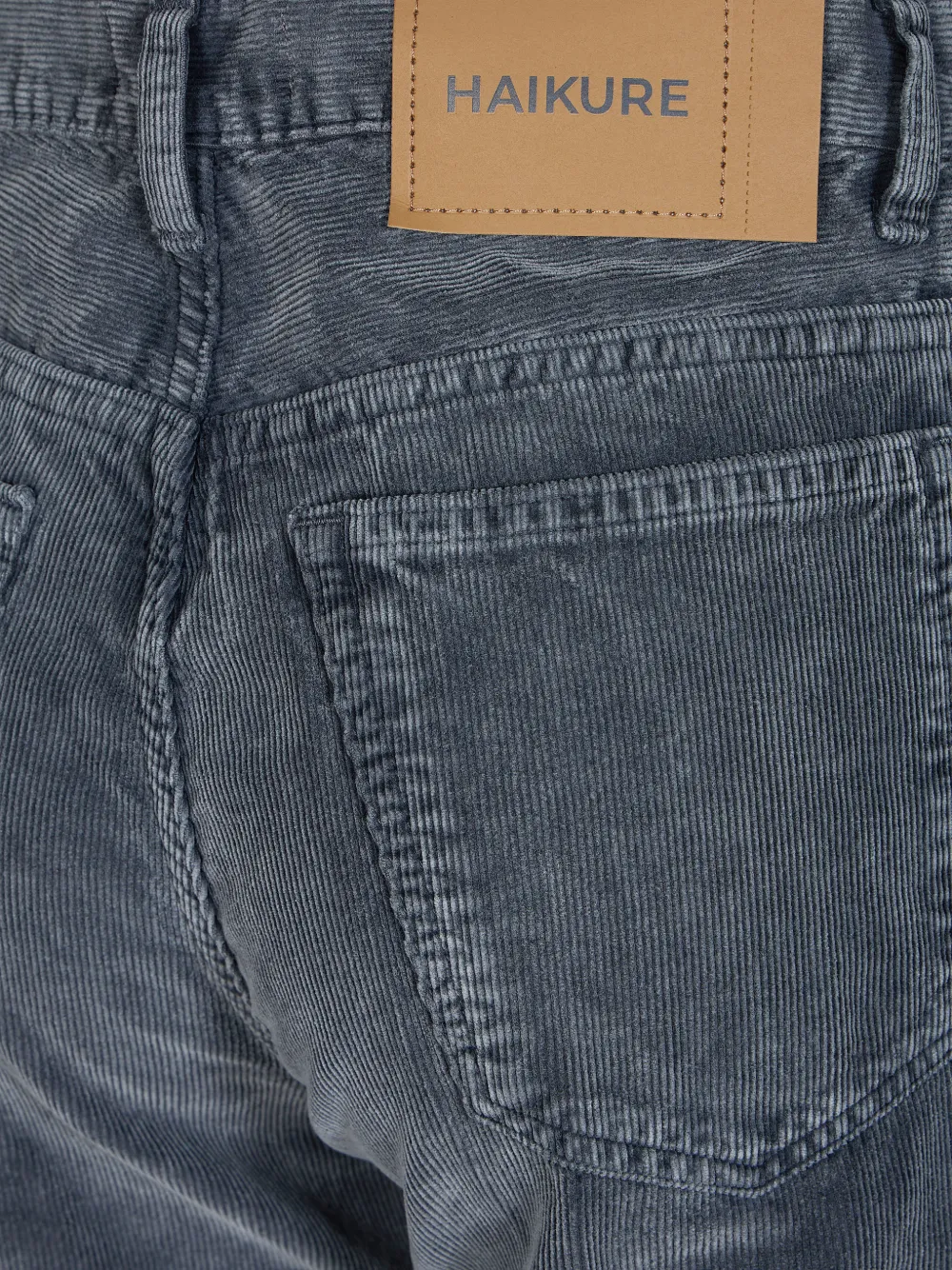 Haikure Clara ribfluwelen jeans Grijs