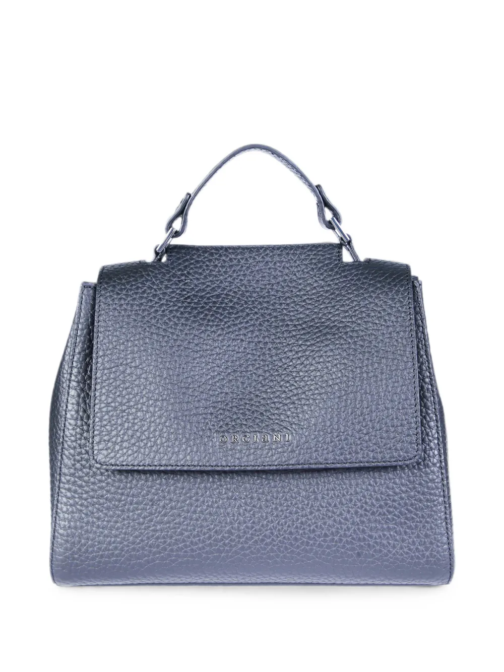 Orciani Sveva soft grained leather tote bag - Blau