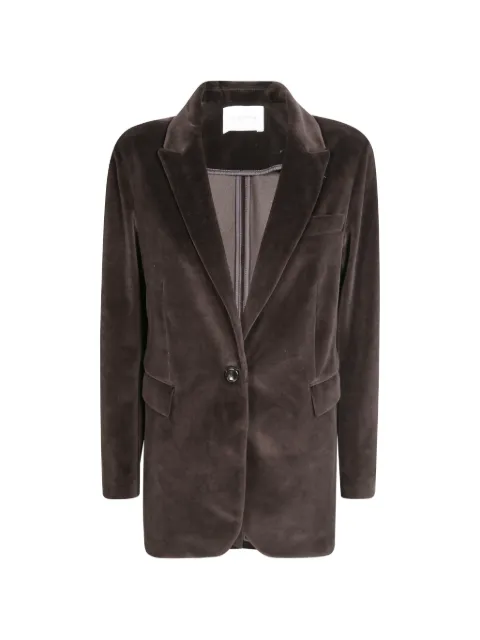 Circolo 1901 blazer de terciopelo con botones