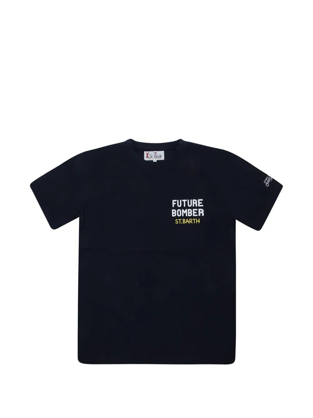 MC2 Saint Barth Kids Cameron graphic-print T-shirt Zwart