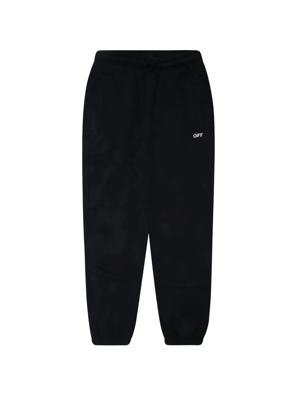 Off-White Kids Off-stamp track pants Zwart