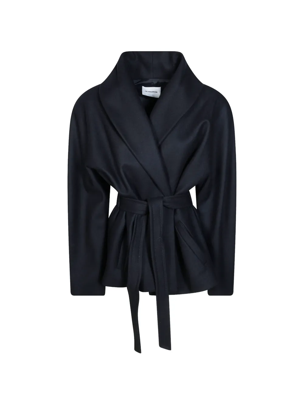 THE ANDAMANE Niki belted jacket - Schwarz