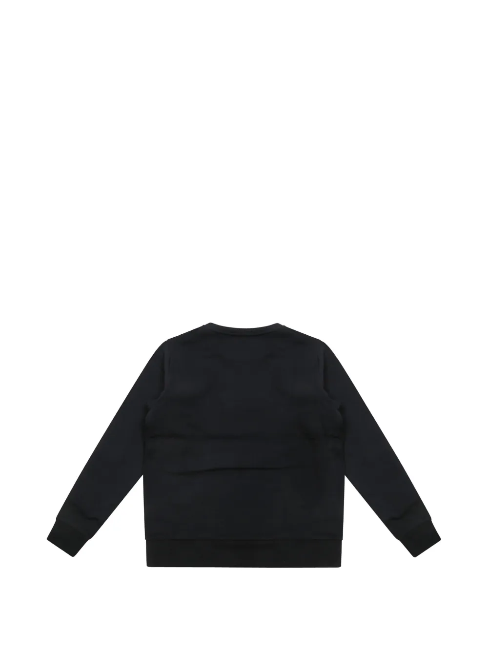 Moncler Enfant logo-embroidered sweatshirt Zwart