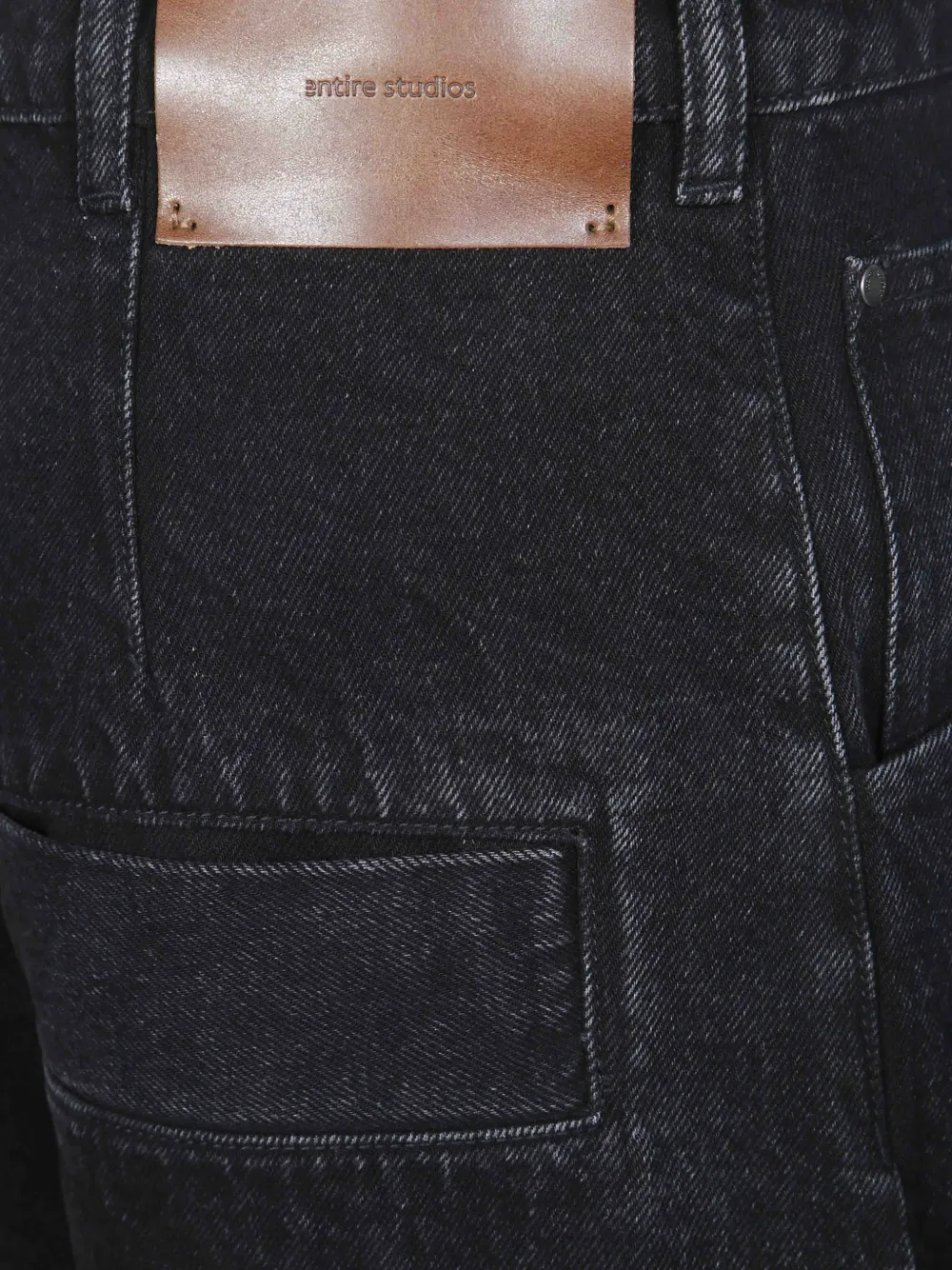 ENTIRE STUDIOS Dem V2 wide-leg jeans Zwart