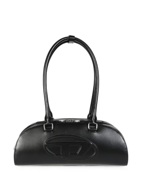 Diesel embossed-logo shoulder bag