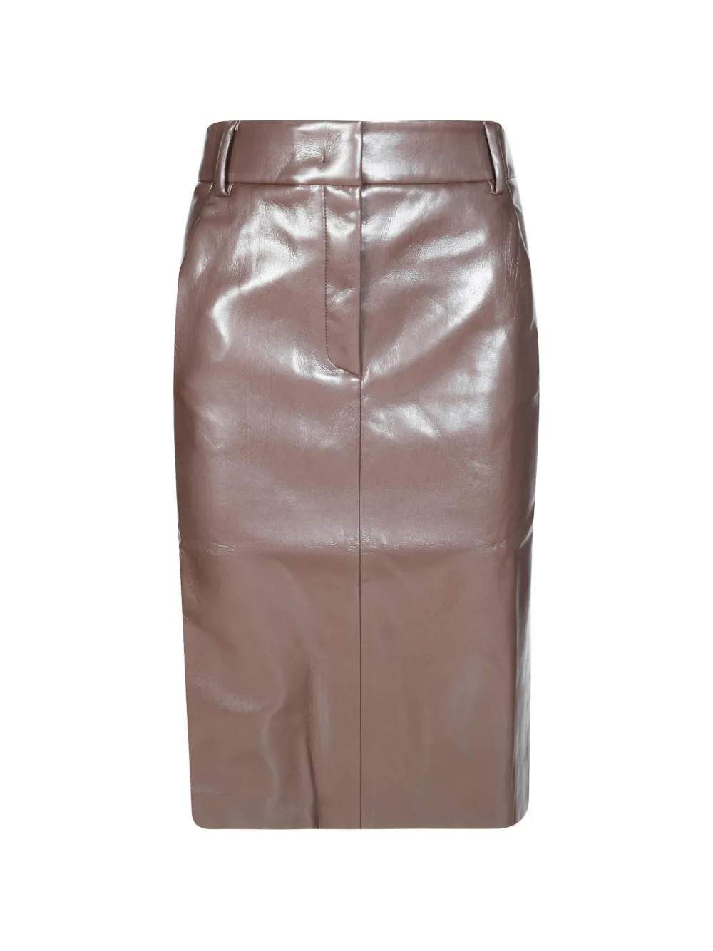 THE ANDAMANE New Xania pencil midi skirt - Braun