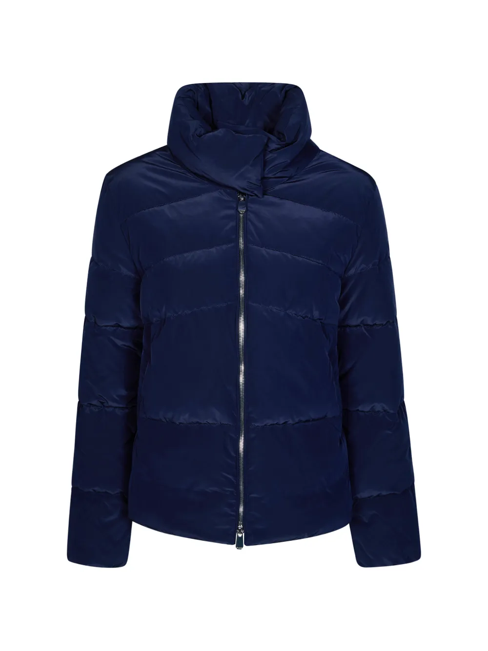 PINKO quilted high-neck jacket - Blau