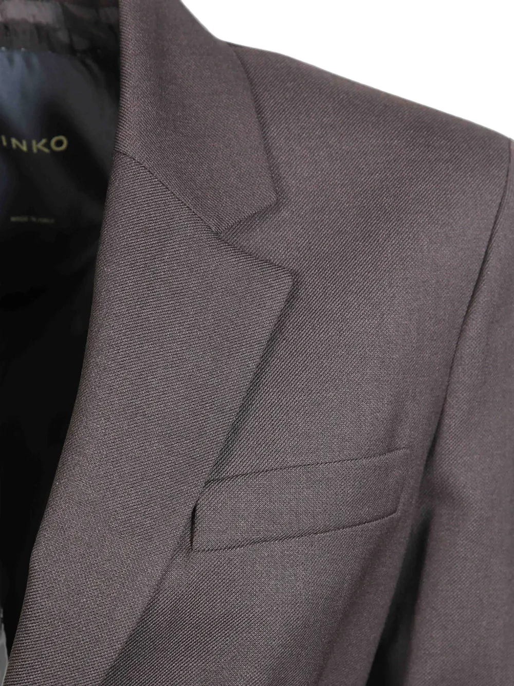 PINKO Jas met riem Bruin