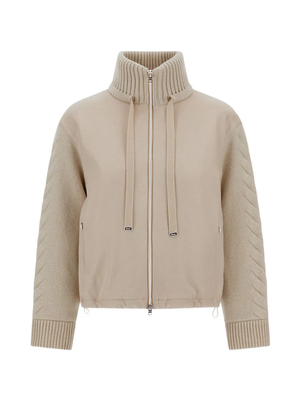 Herno Resort cable-knit jacket - Toni neutri