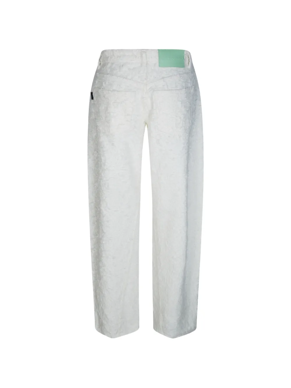 Haikure Clyde jeans met textuur Wit