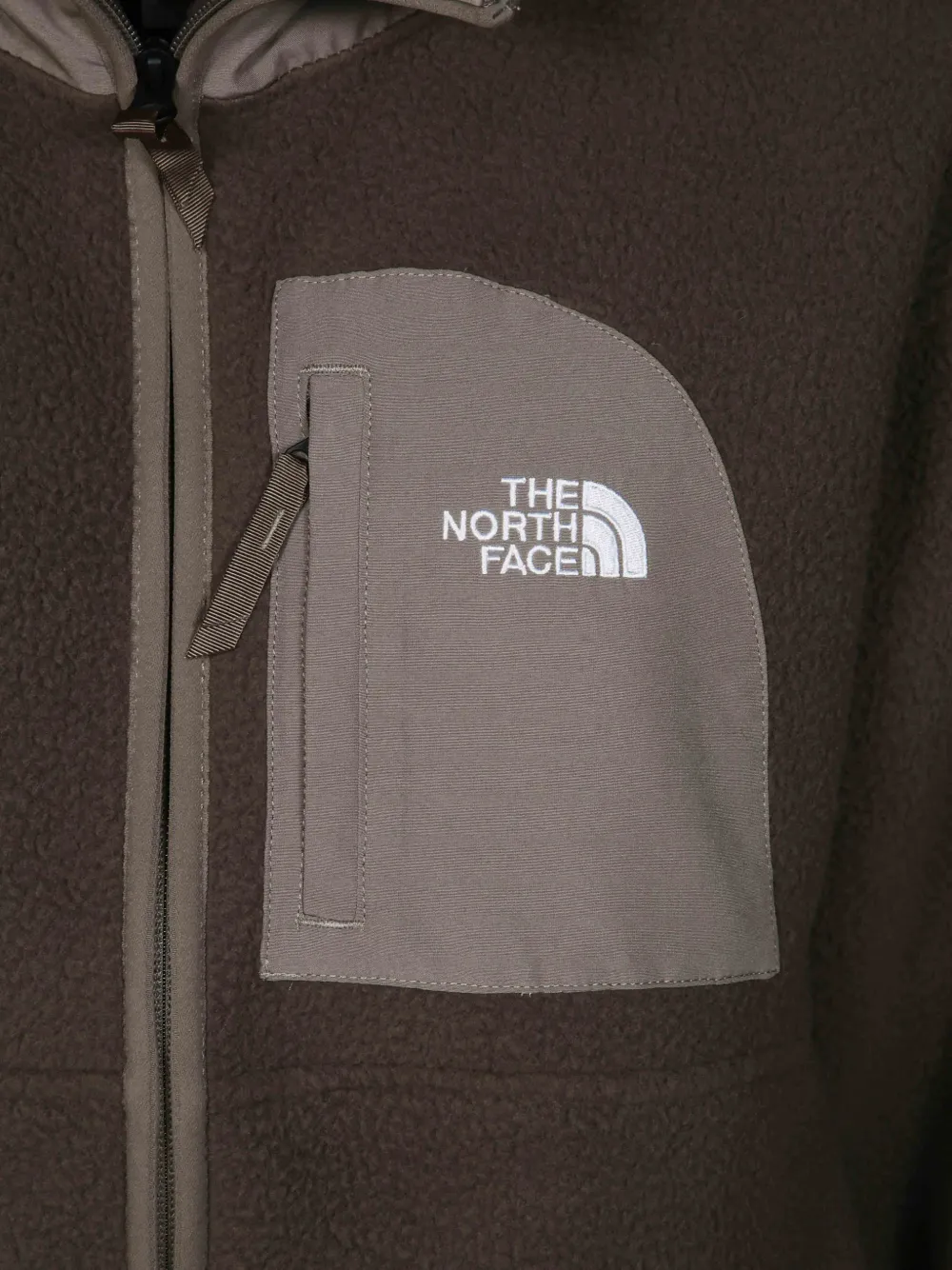 The North Face Yumiori Off-Peak fleece bomberjack met rits Bruin