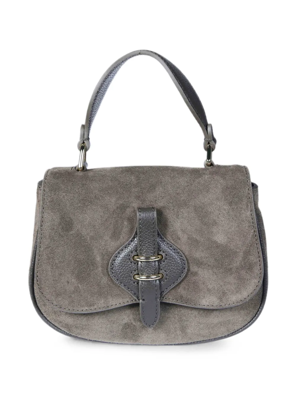 Coccinelle Mavery suede shoulder bag - Grau