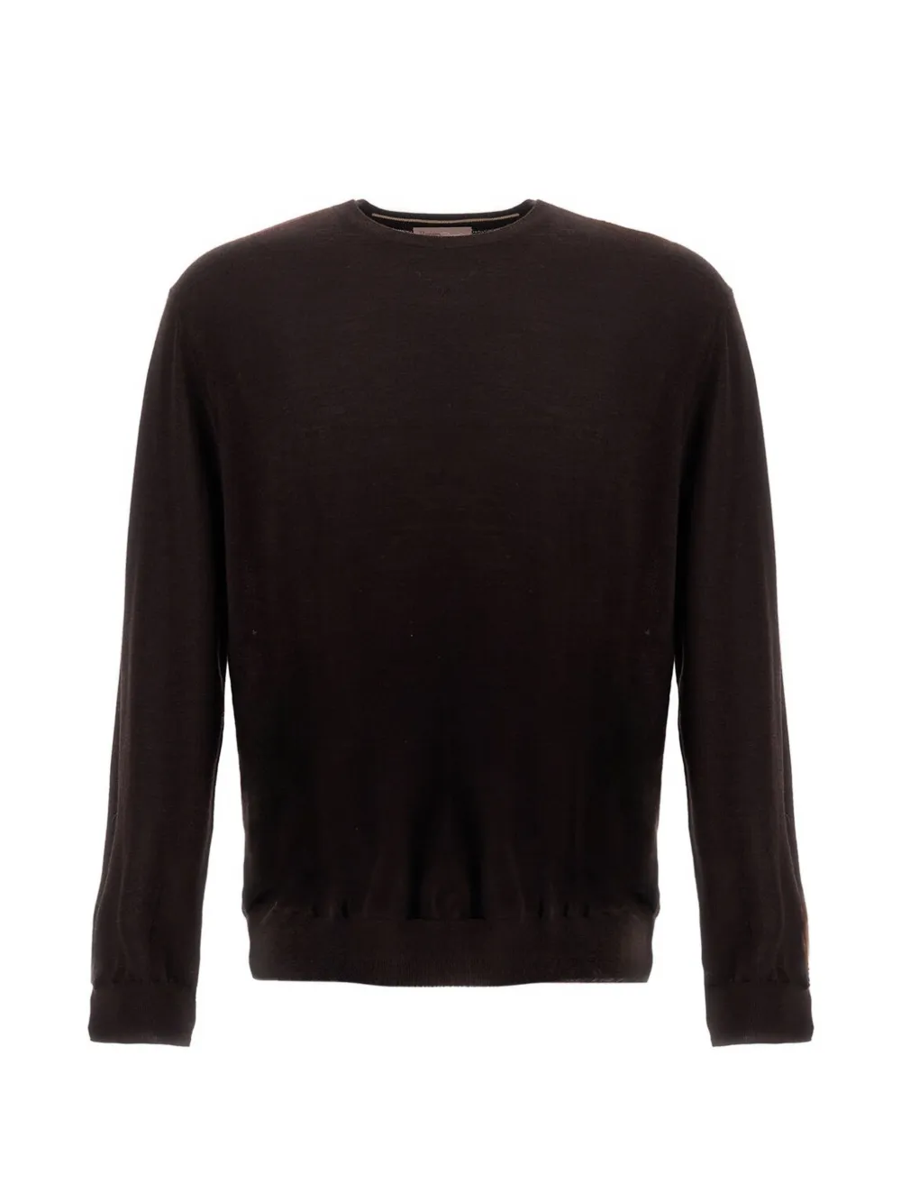 Herno Resort stocking-stitched sweater - Marrone