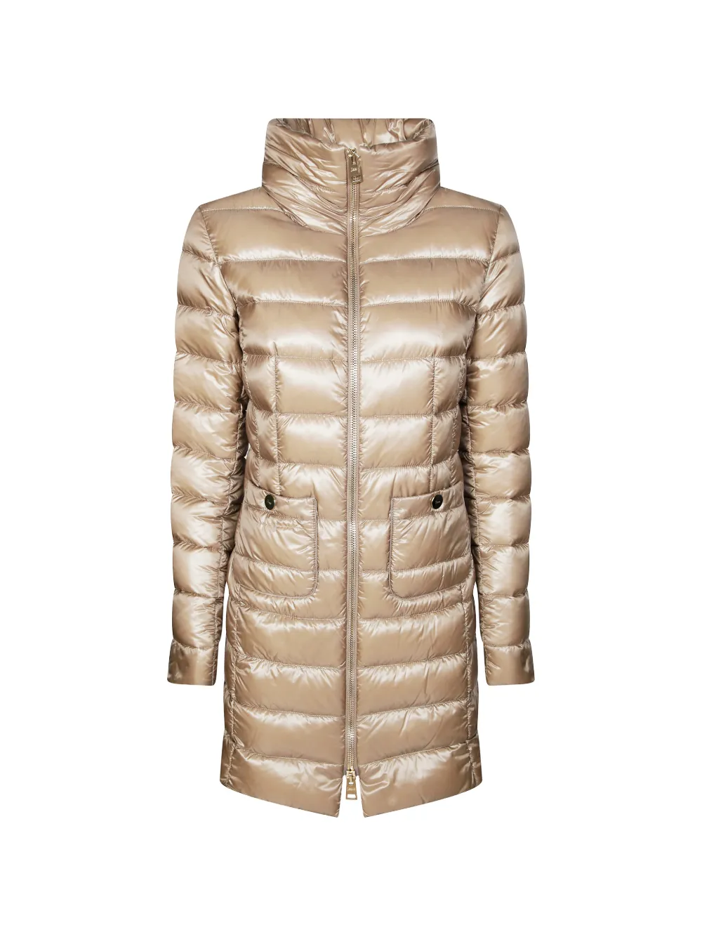 Herno Maria quilted high-neck coat - Toni neutri